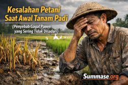 Kesalahan Petani Saat Awal Tanam Padi (Penyebab Gagal Panen yang Sering Tidak Disadari)