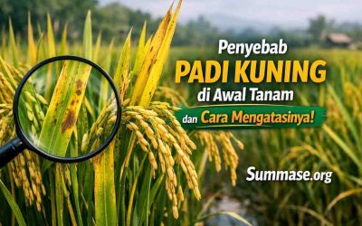 Penyebab Padi Kuning di Awal Tanam