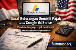 Surat Keterangan Domisili Pajak untuk Google AdSense