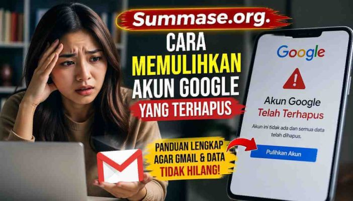 Cara Memulihkan Akun Google yang Terhapus