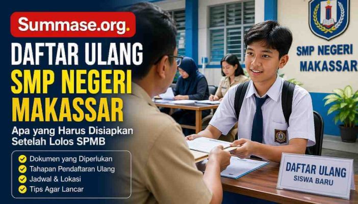 Daftar Ulang SMP Negeri Makassar