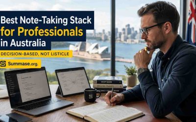 Best Note-Taking Stack for Professionals in Australia
