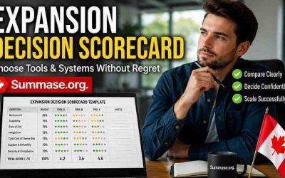 Decision Scorecard Template