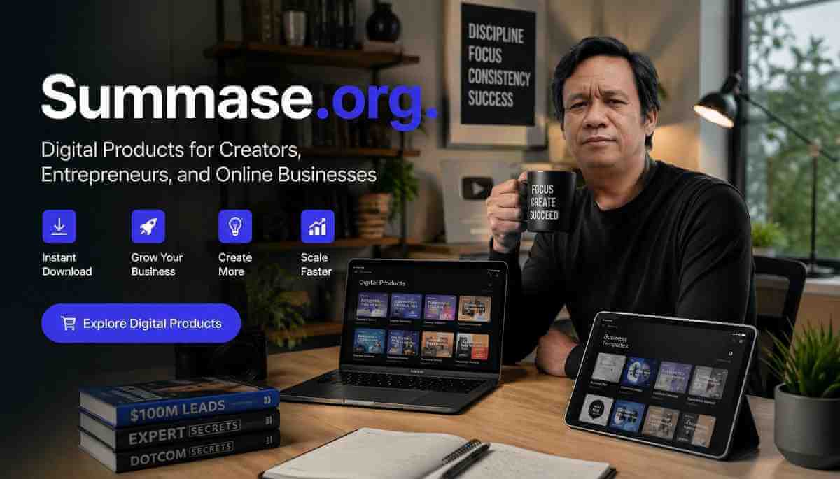 Digital products collection for creators and online entrepreneurs