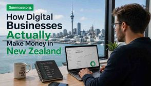 How Digital Businesses Actually Make Money in New Zealand