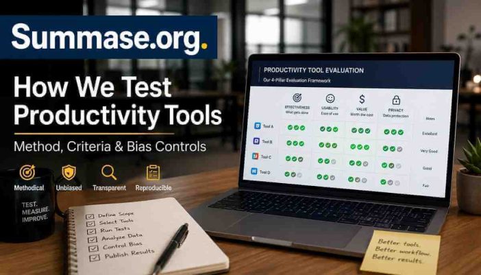 How We Test Productivity Tools