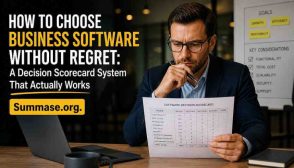 How to Choose Business Software Without Regret