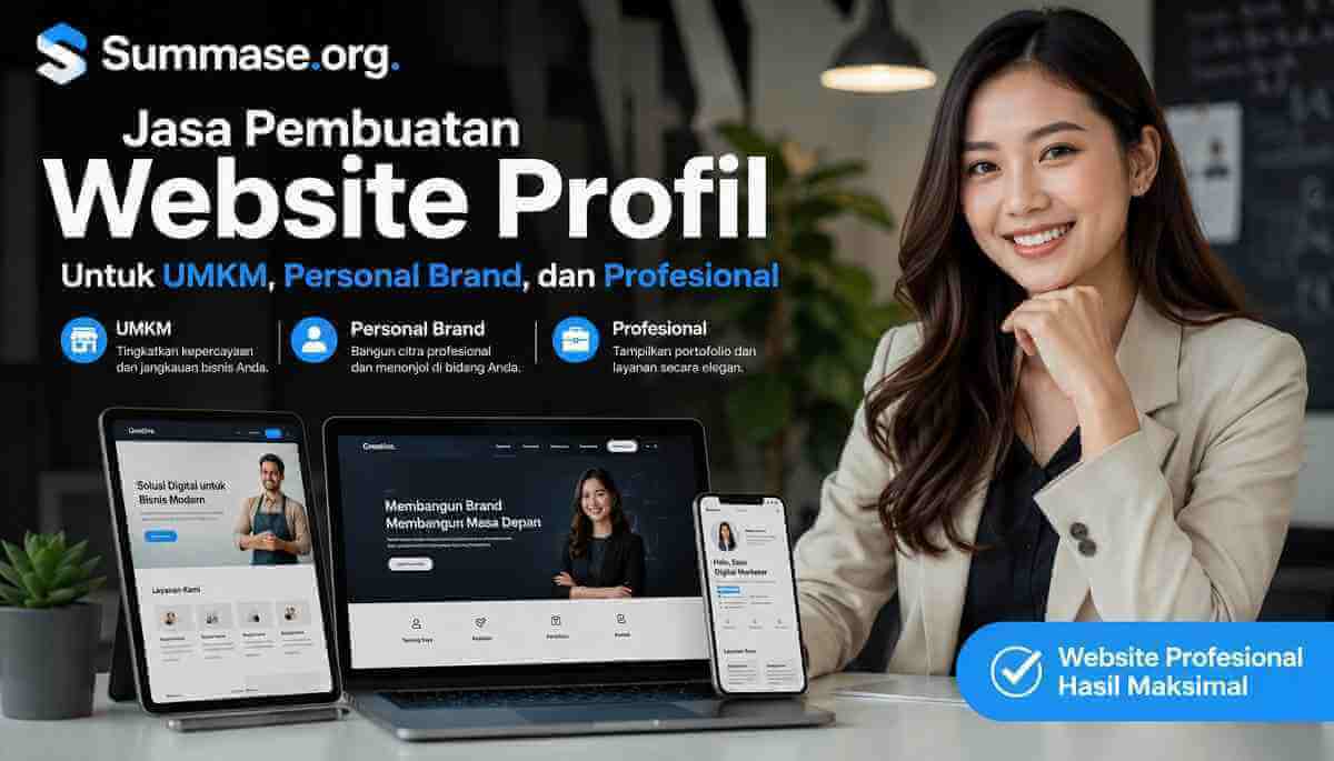 Jasa Pembuatan Website Profil Summase.org