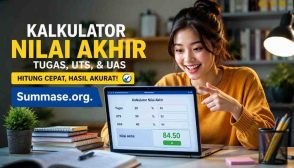 Kalkulator Nilai Akhir Online untuk Tugas, UTS, dan UAS