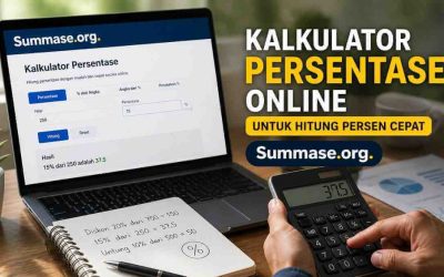 Kalkulator Persentase Online untuk Hitung Persen Cepat