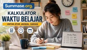 Kalkulator Waktu Belajar untuk Atur Jadwal Harian