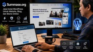 Jasa Instal WordPress Untuk Website, Blog, dan Bisnis Online