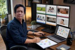 Workflow mengelola enam Facebook Page secara konsisten