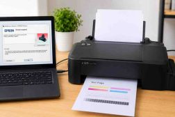 Cara reset Epson L120 saat waste ink pad penuh dan Service Required