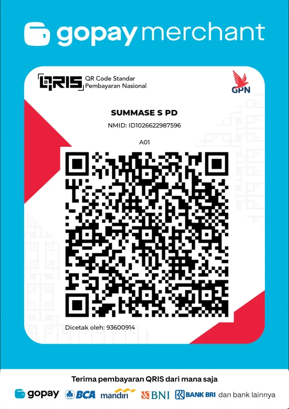 QRIS resmi untuk dukungan sukarela Summase.org