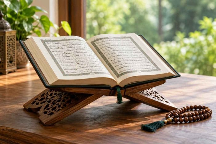 Audio ruqyah syar'iyyah online dengan mushaf Al-Qur'an dan pemutar bacaan pilihan